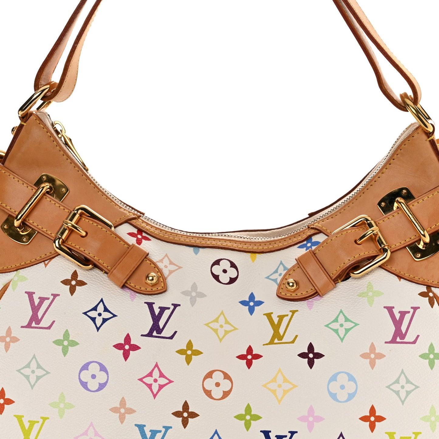 Monogram Multicolor Greta White
