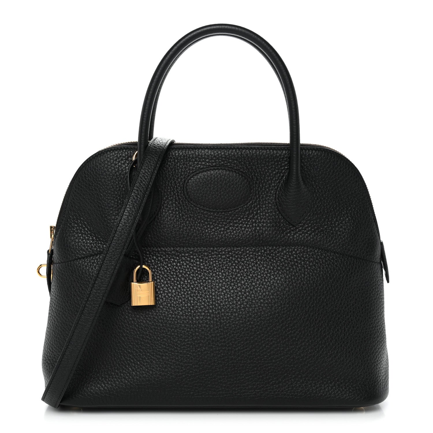 Hermes Taurillon Clemence Bolide 31 Black 1 of 10