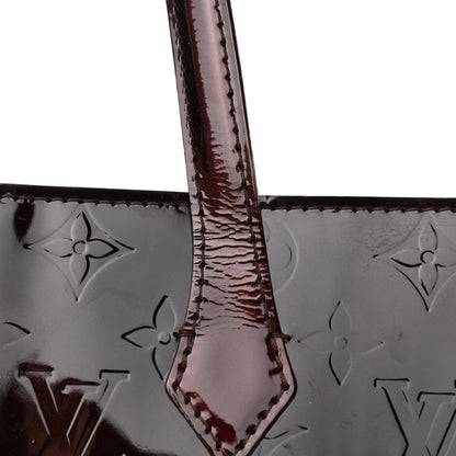 Louis Vuitton Vernis Wilshire GM Amarante 11 of 12