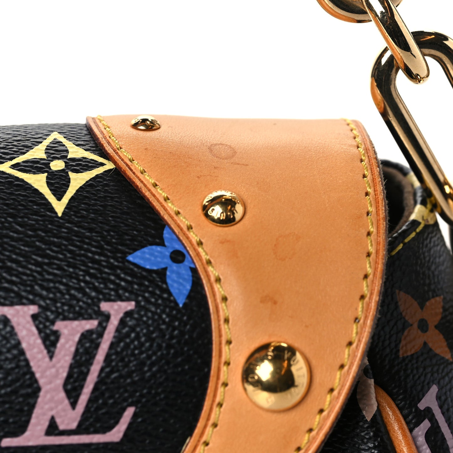 Monogram Multicolor Beverly MM Black