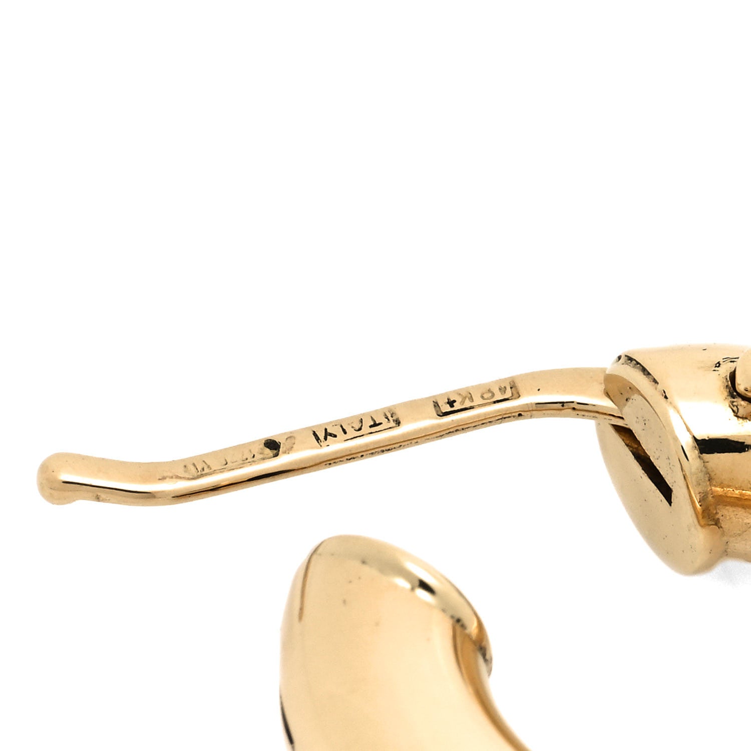 Roberto Coin 18K Yellow Gold Mini Hoop Earrings 4 of 4