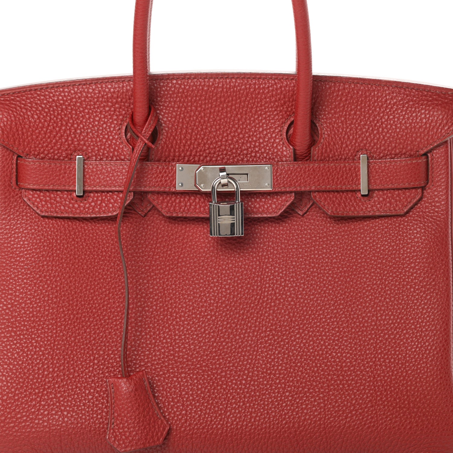 Hermes Togo Birkin 30 Rouge Garance 8 of 14