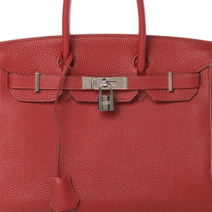 Hermes Togo Birkin 30 Rouge Garance 8 of 14