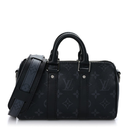 Louis Vuitton Reverse Monogram Eclipse Keepall XS Black 1 of 8