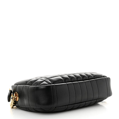 Burberry Calfskin Quilted Small Lola Camera Bag Black 4 of 11