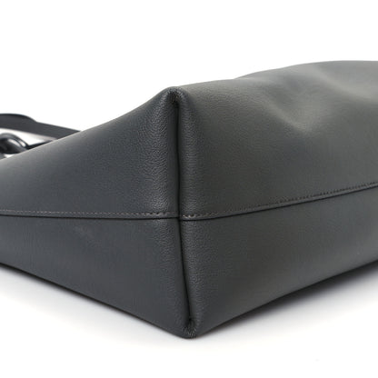 Saint Laurent Calfskin Large Shopping Tote Storm 10 of 12
