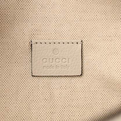 Gucci Grained Calfskin Logo Belt Bag White 6 of 10