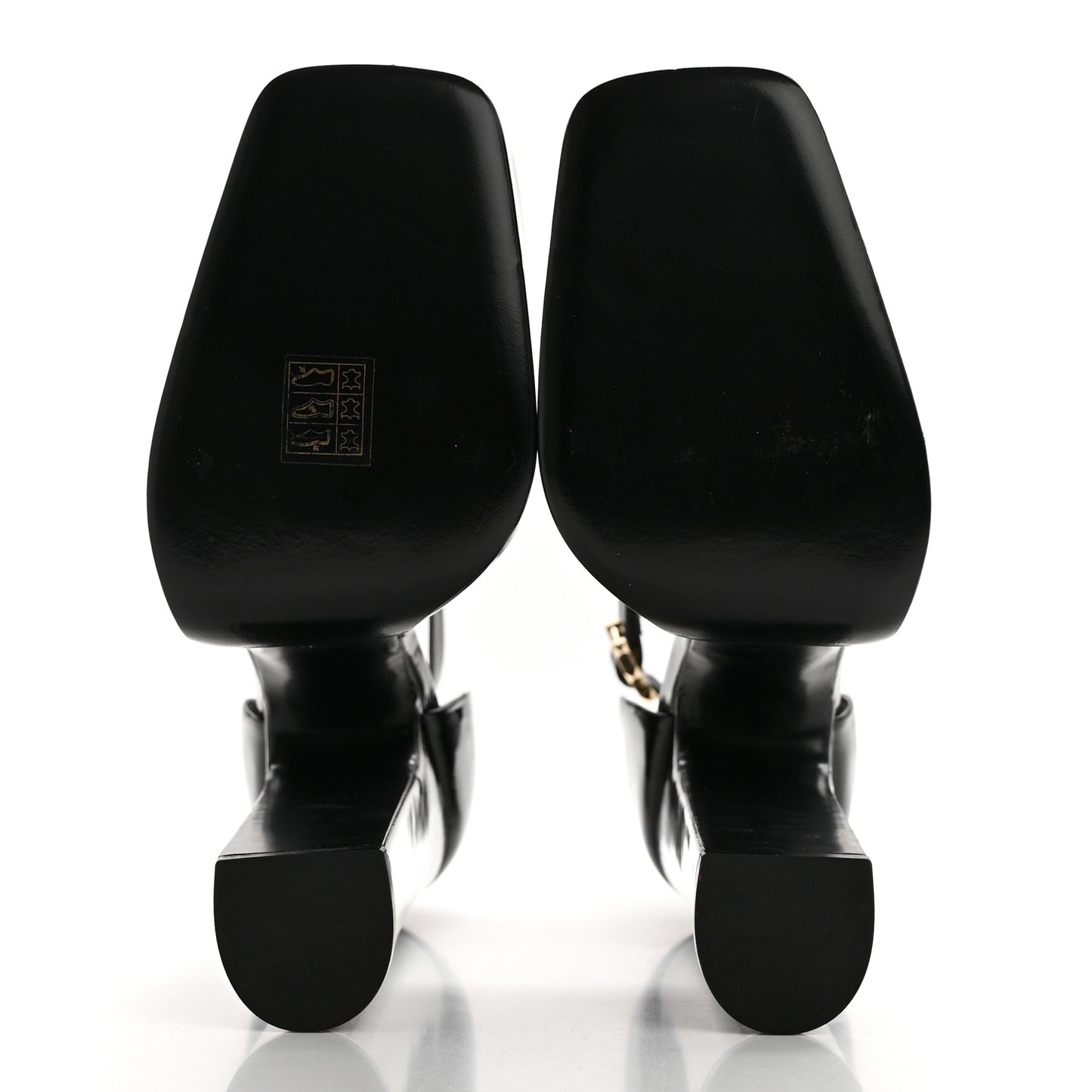 Patent DiscoBox 80/180mm Platform Pumps 40.5 Black