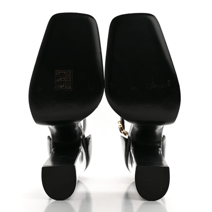 Valentino Garavani Patent DiscoBox 80/180mm Platform Pumps 40.5 Black 5 of 10