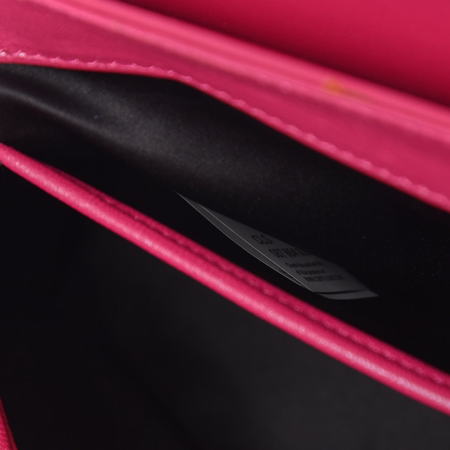 Patent Calfskin Small Day Bag Pink