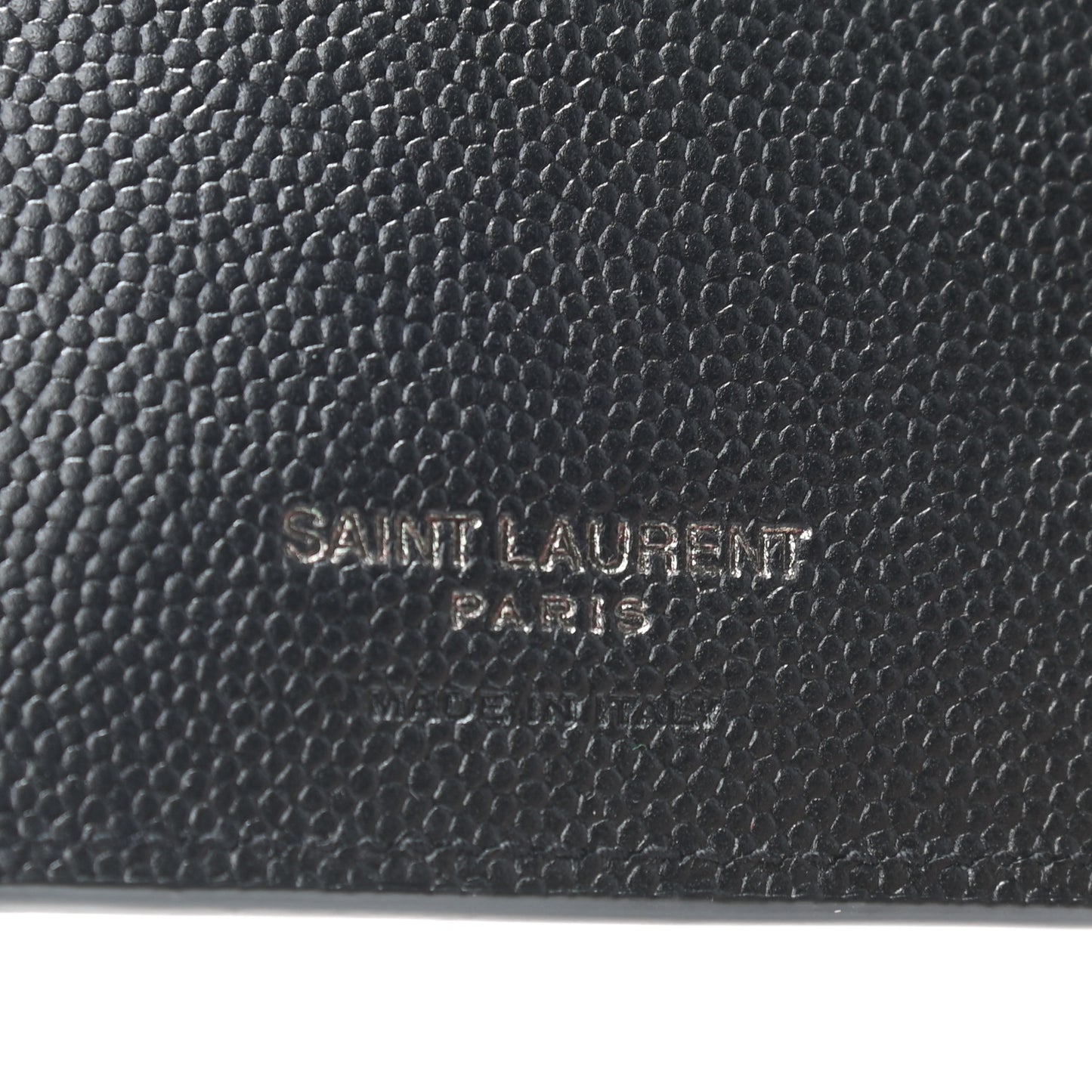 Grain De Poudre Tiny Monogram Continental Wallet Black