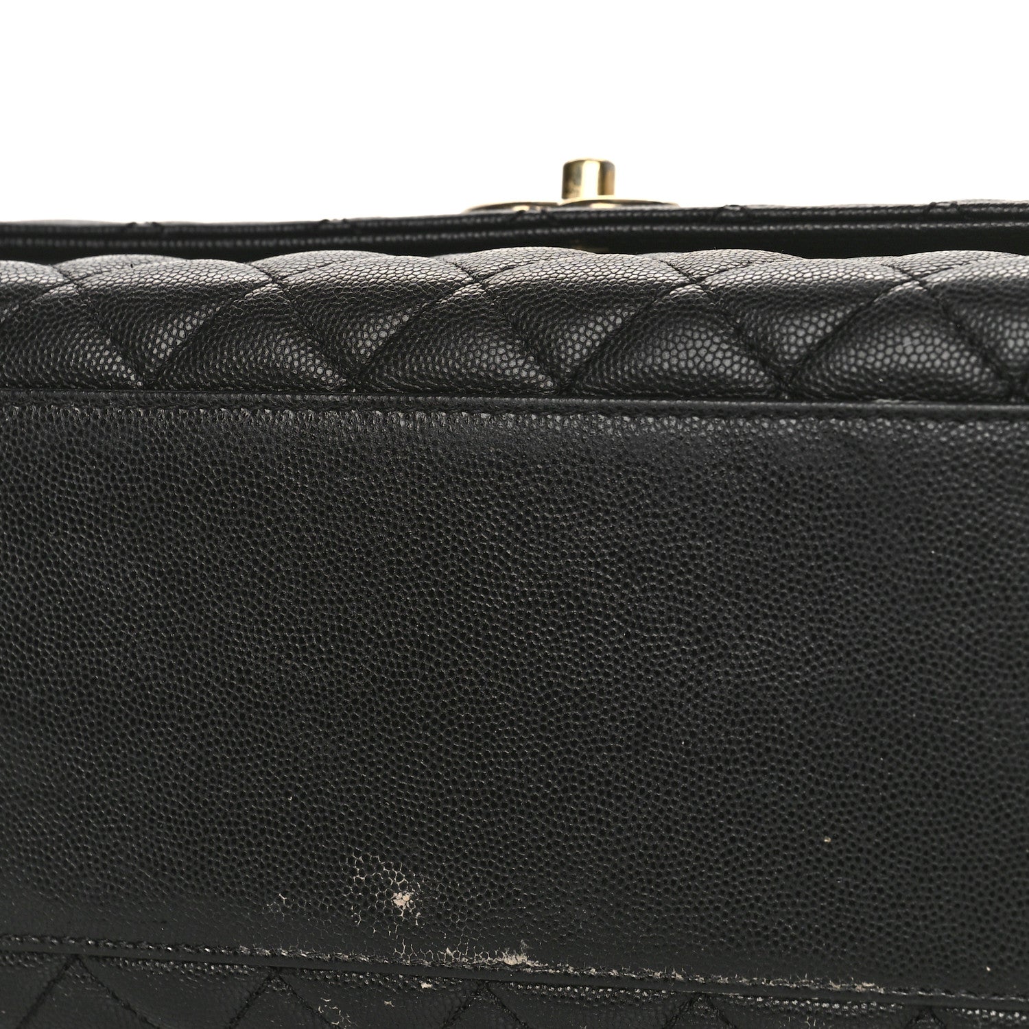Chanel Caviar Quilted Small Coco Handle Flap Black 8 of 11