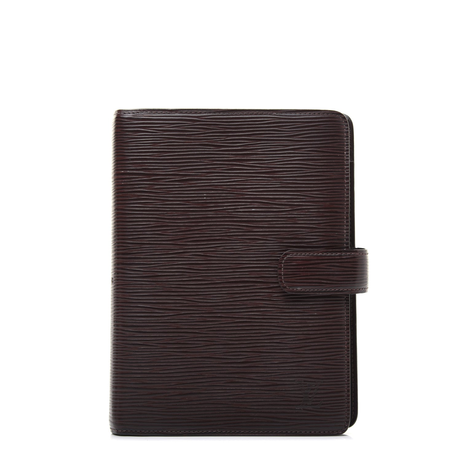 Louis Vuitton Epi Medium Ring Agenda Cover Moka 1 of 22