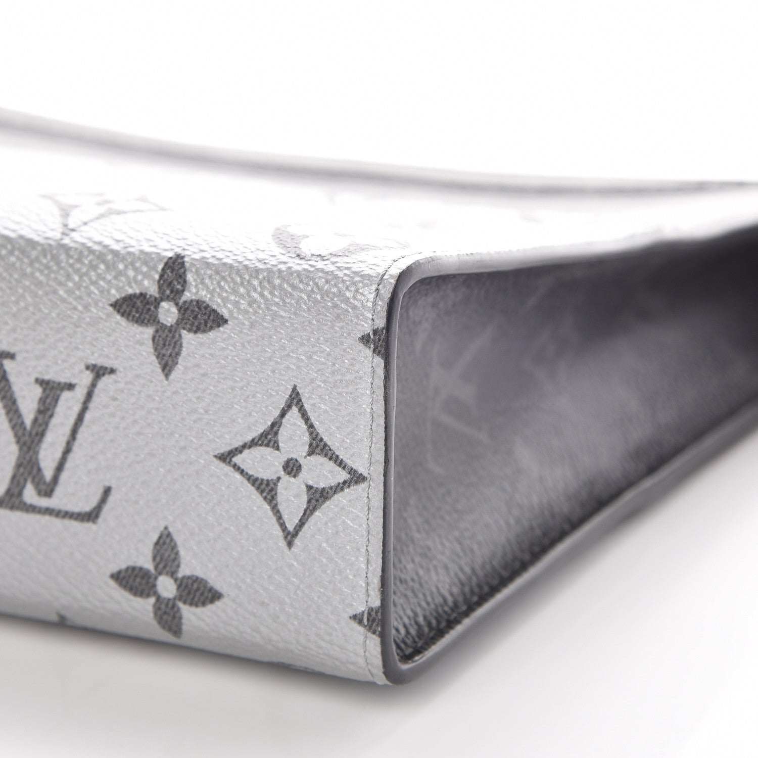 Louis Vuitton Monogram Eclipse Split Pochette Voyage MM 6 of 9