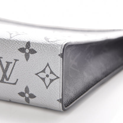 Louis Vuitton Monogram Eclipse Split Pochette Voyage MM 6 of 9