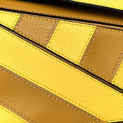 Loewe Calfskin Rugby Mini Puzzle Bag Yellow Ochre 8 of 10