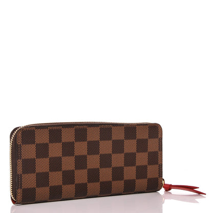 Louis Vuitton Damier Ebene Clemence Wallet 3 of 6