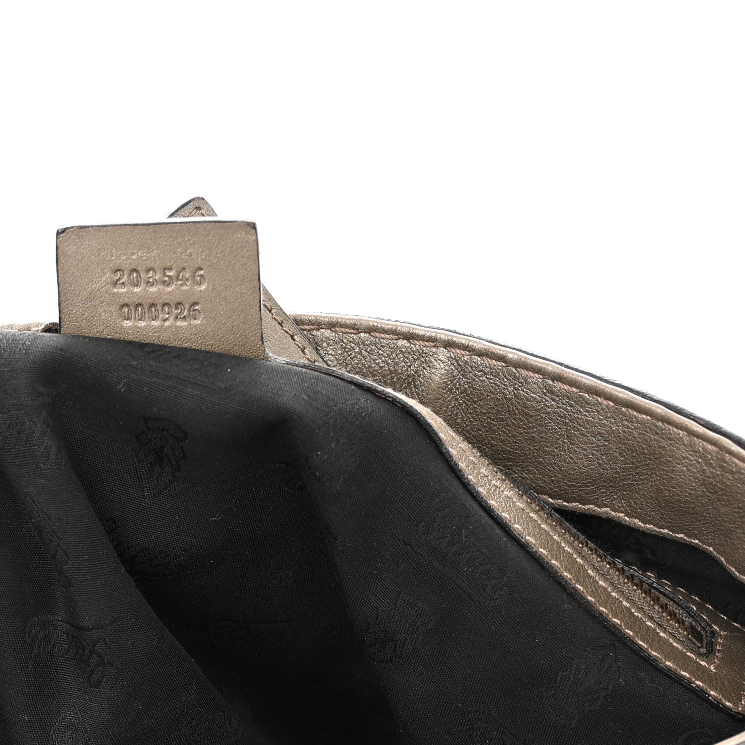 Gucci Guccissima Medium Jockey Tote Grey 7 of 11