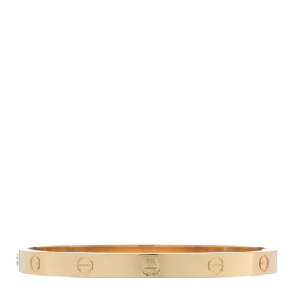 Cartier 18K Yellow Gold LOVE Bracelet 19 2 of 7