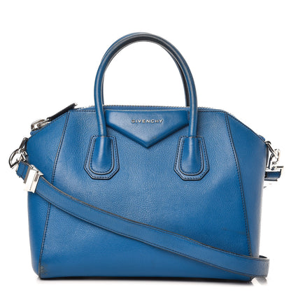Givenchy Sugar Goatskin Small Antigona Dark Blue 1 of 12