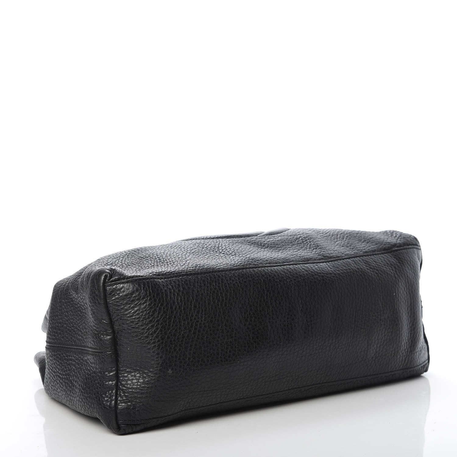 Gucci Pebbled Calfskin Medium Soho Chain Shoulder Bag Black 4 of 18