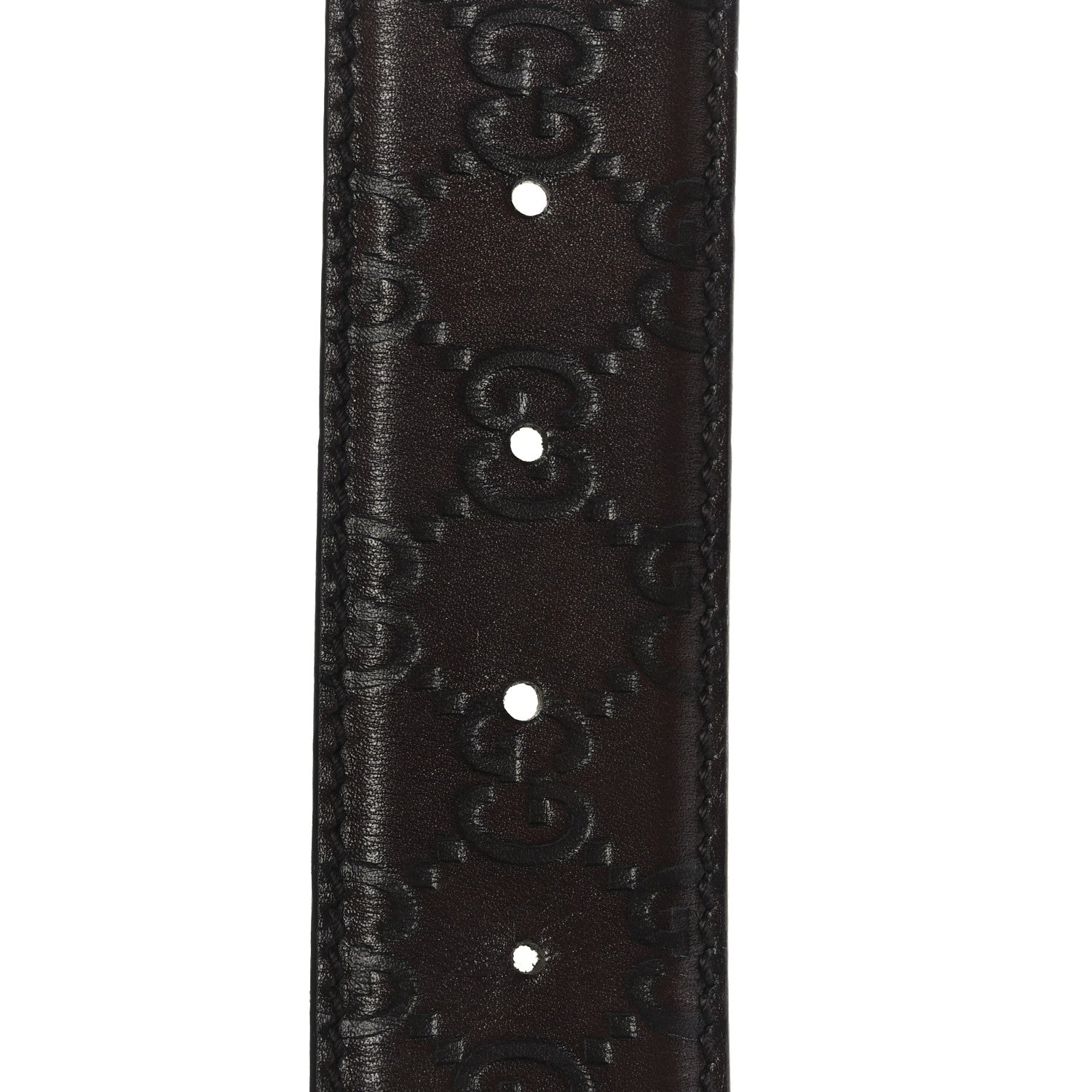 Gucci Guccissima Interlocking G 40mm Belt 85 34 Brown 5 of 5