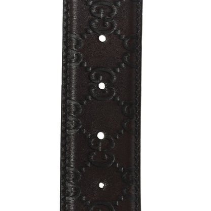 Gucci Guccissima Interlocking G 40mm Belt 85 34 Brown 5 of 5