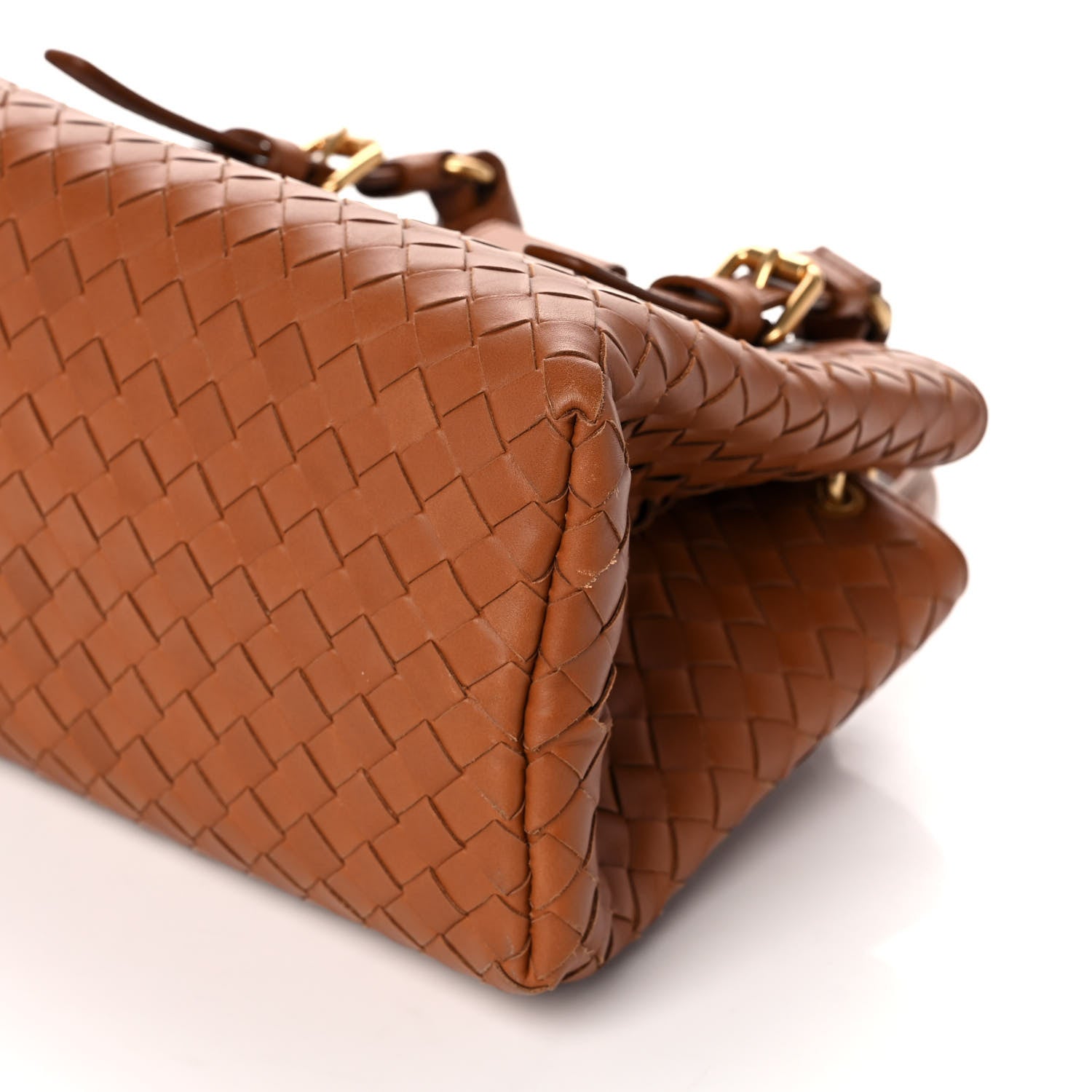 Bottega Veneta Calfskin Intrecciato Mini Roma Noce 11 of 12