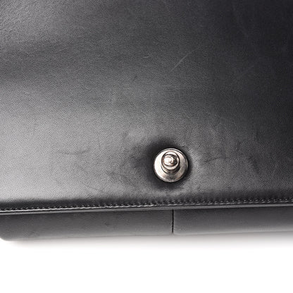 Chanel Lambskin Quilted New Medium Boy Flap Black 10 of 16