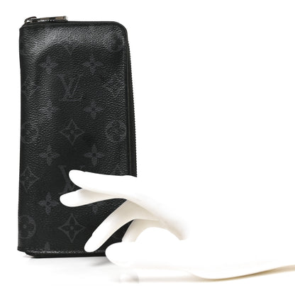 Louis Vuitton Monogram Eclipse Vertical Zippy Wallet 2 of 7