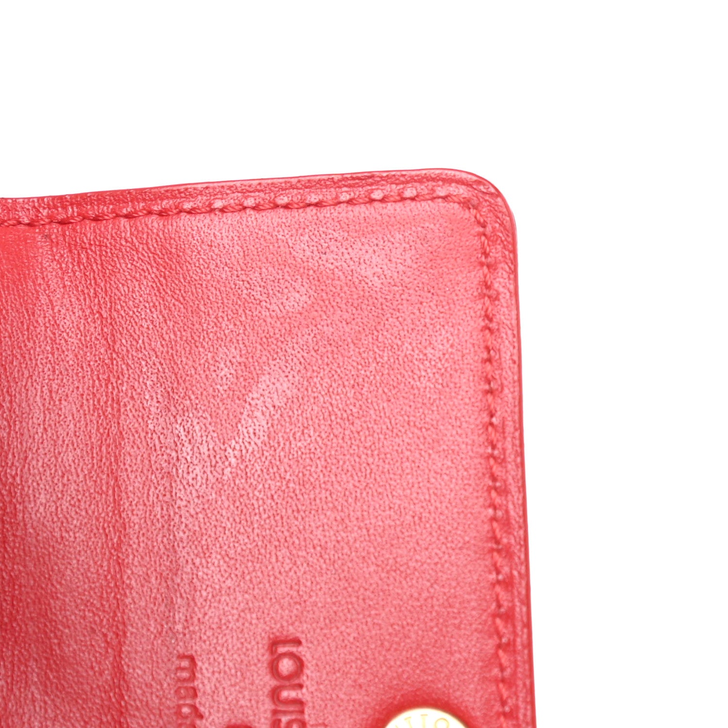 Louis Vuitton Vernis Ludlow Wallet Rouge 5 of 5