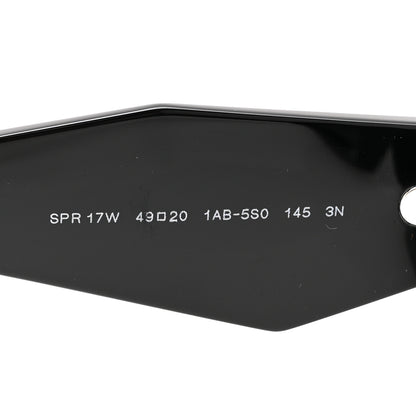 Prada Acetate Symbole Sunglasses SPR 17W Black 6 of 8