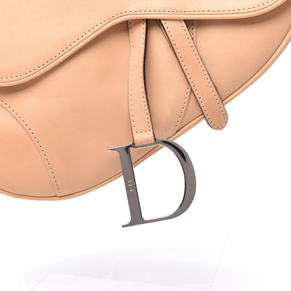 Christian Dior Calfskin Saddle Bag Beige 10 of 10