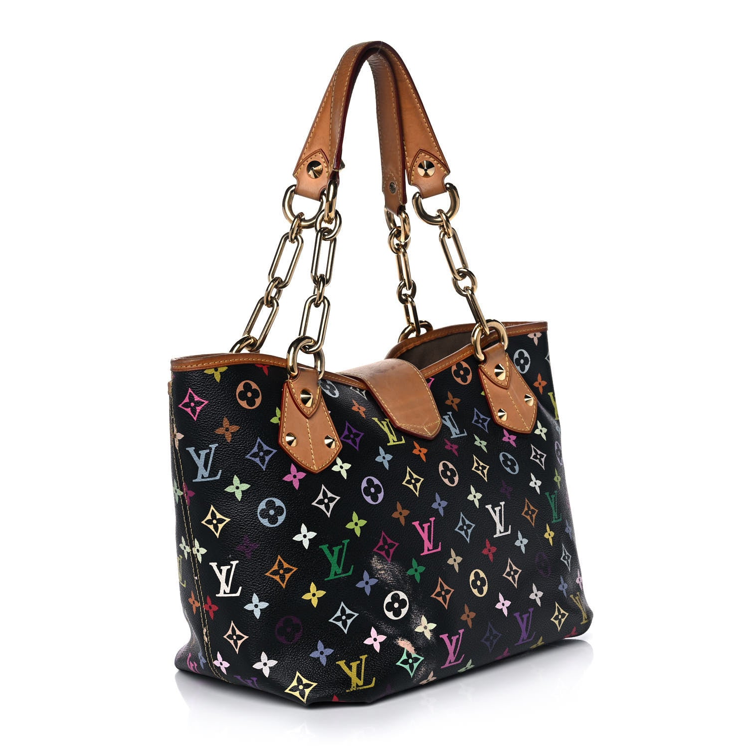 Louis Vuitton Monogram Multicolor Annie GM Black 3 of 16