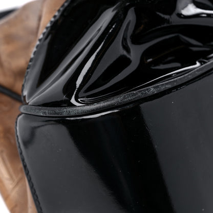 Louis Vuitton Monogram Embossed Polly Hobo Taupe 9 of 12