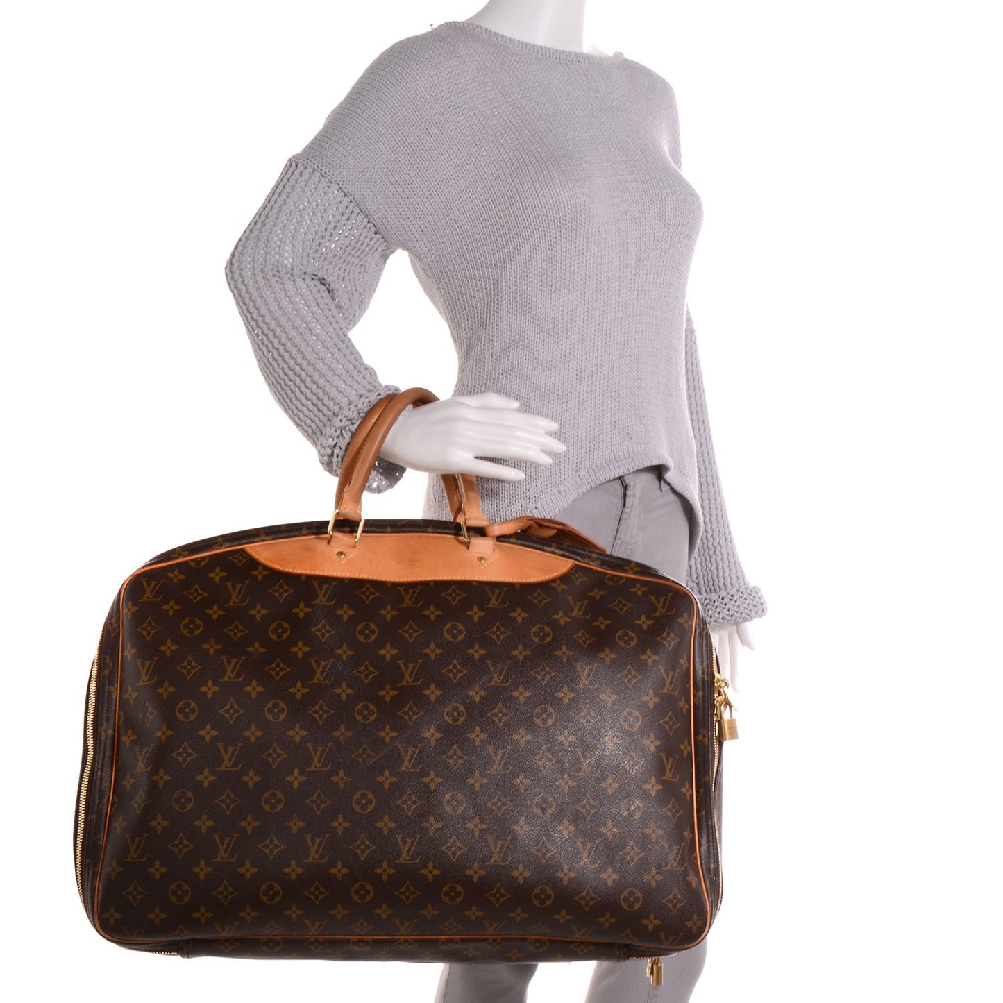 Monogram Alize 2 Compartment Luggage Travel Bag