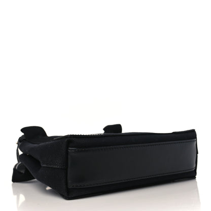 Balenciaga Cotton Canvas Calfskin Navy Cabas XS Black 4 of 9
