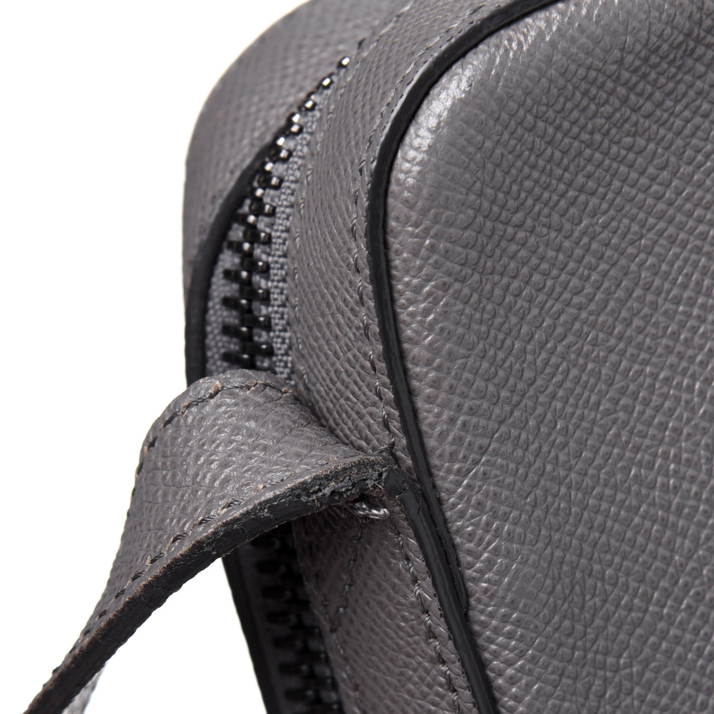 Calfskin Messenger Bag Grey