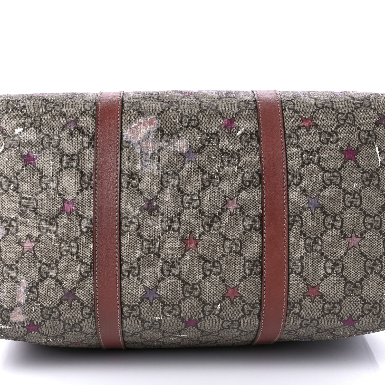 Gucci GG Supreme Stars Medium Joy Boston Pink 13 of 15