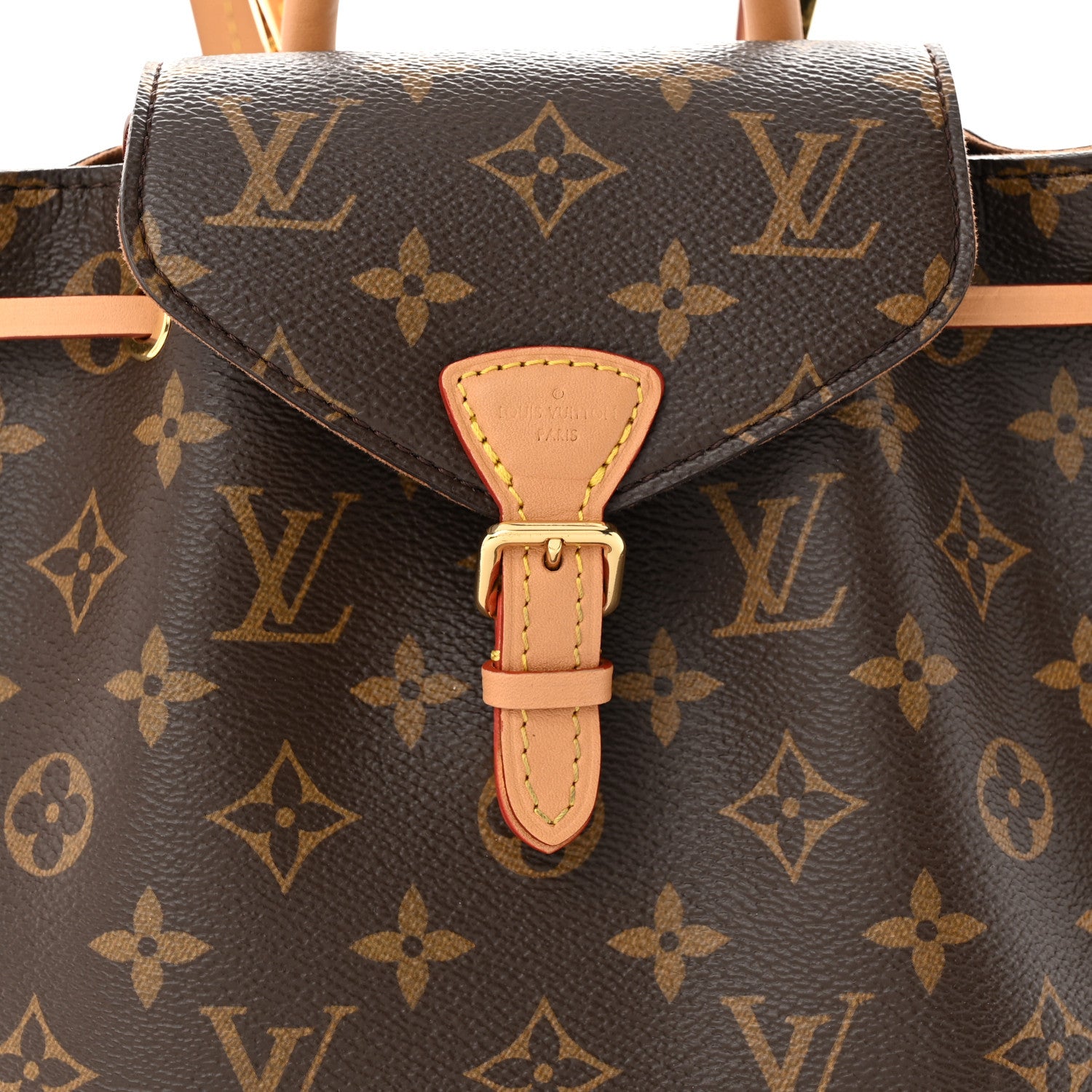 Louis Vuitton LOUIS VUITTON Monogram Montsouris BB Backpack Natural 7 of 12