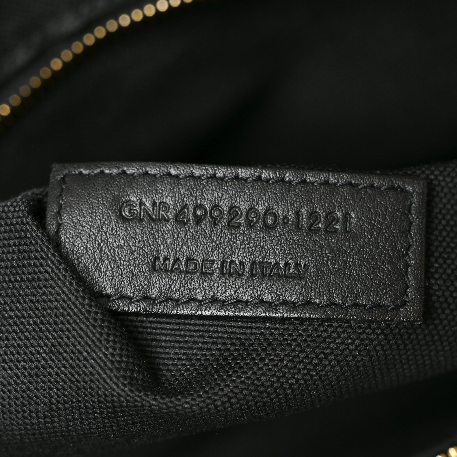 Saint Laurent Linen Calfskin Rive Gauche Tote Natural Black 8 of 10