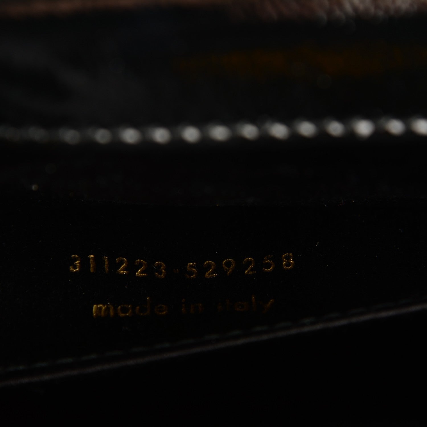 Saint Laurent Textured Patent Monogram Large Belle De Jour Clutch Black 14 of 14