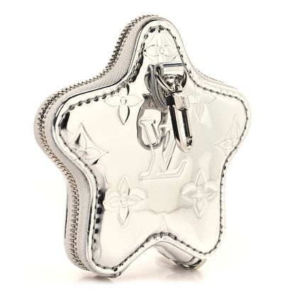 Louis Vuitton Monogram Spark Coin Purse Silver 3 of 7
