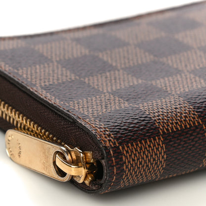 Louis Vuitton Damier Ebene Zippy Compact Wallet 8 of 10