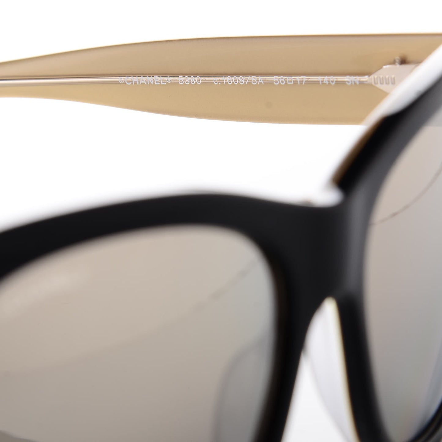 Acetate Mirrored Runway Square Sunglasses 5380 Black