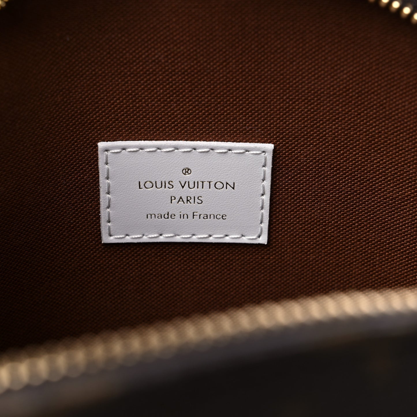 Monogram LV Match Ellipse BB White