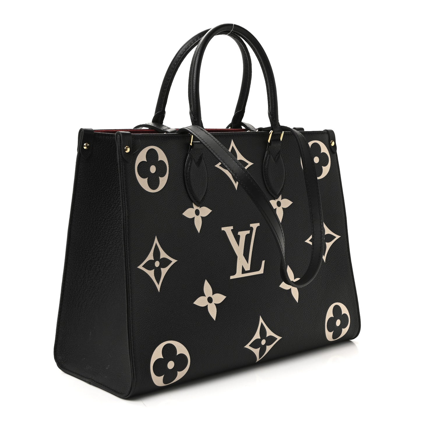 Empreinte Monogram Giant Onthego MM Black Beige