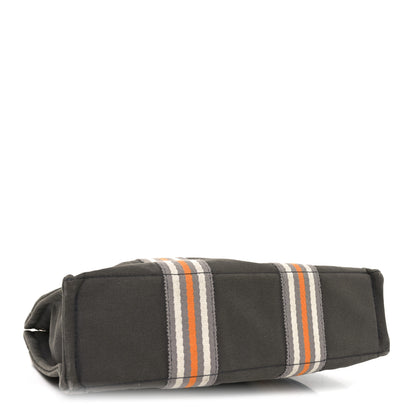 Hermes Cotton Canvas Tout Fourre PM Grey 4 of 9