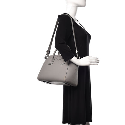 Givenchy Sugar Goatskin Small Antigona Pearl Grey 2 of 23