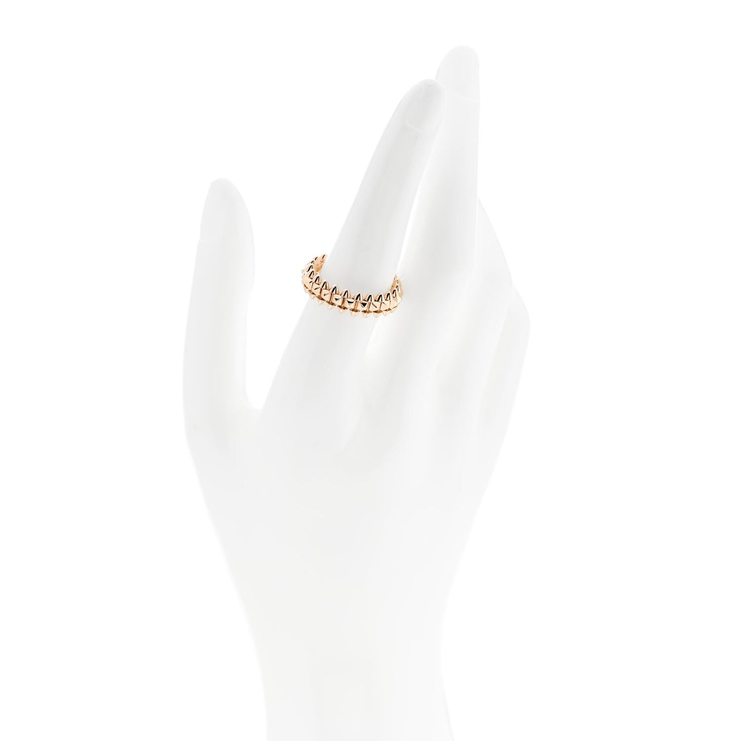 18K Pink Gold SM Clash De Cartier Ring 56 7.5